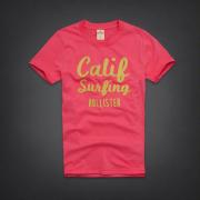 Tee shirt Hollister Homme Rose